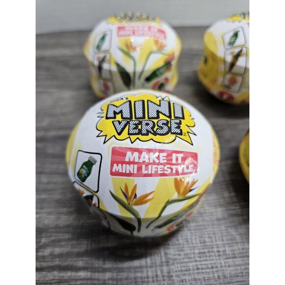 MGA Miniverse Make It Mini Lifestyle Home Series 1 - Unopened Lot Of 4 - Picture 2 of 6